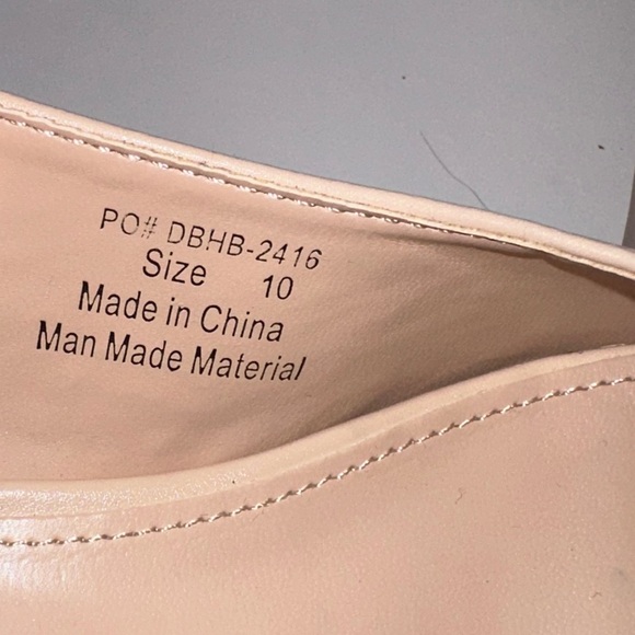 Fran Willor Chunky Heeled Slingback Shoes with Pointed Toe - Picture 4 of 8